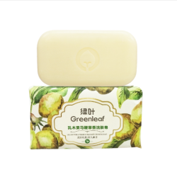 Greenleaf, 200 г,Очищающее мыло с ароматом вербены Масло ши