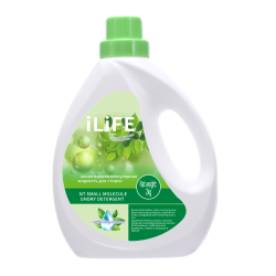 iLiFE plant small molecule detergent（2kg)/iLiFE 2 кг Растительный мелкомолекулярный стиральный порошок